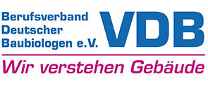 Logo Berufsverband Deutscher Baubiologen VDB e. V.